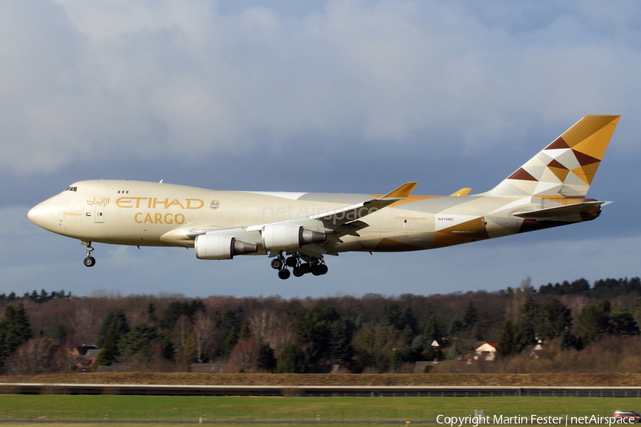 Etihad Cargo (Atlas Air) Boeing 747-47UF (N476MC) | Photo 100323