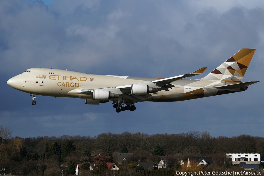 Etihad Cargo (Atlas Air) Boeing 747-47UF (N476MC) | Photo 100325