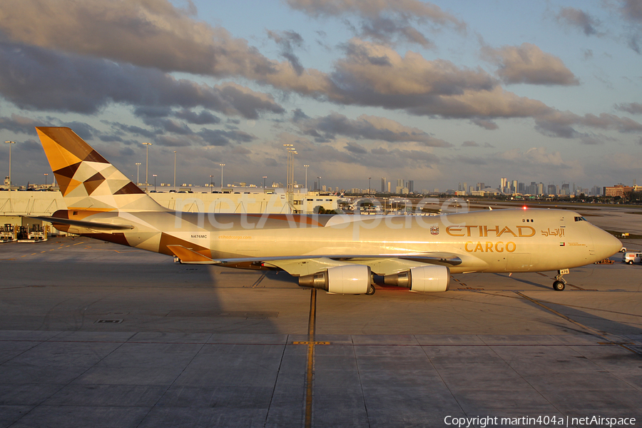 Etihad Cargo (Atlas Air) Boeing 747-47UF (N476MC) | Photo 69132