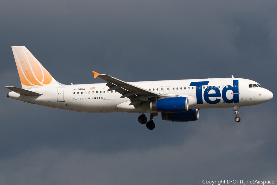 Ted Airbus A320-232 (N476UA) | Photo 214402
