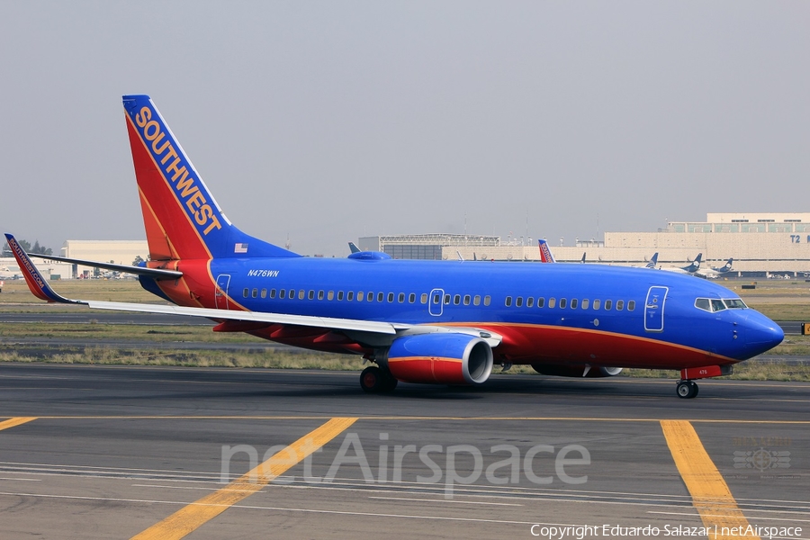 Southwest Airlines Boeing 737-7H4 (N476WN) | Photo 135282