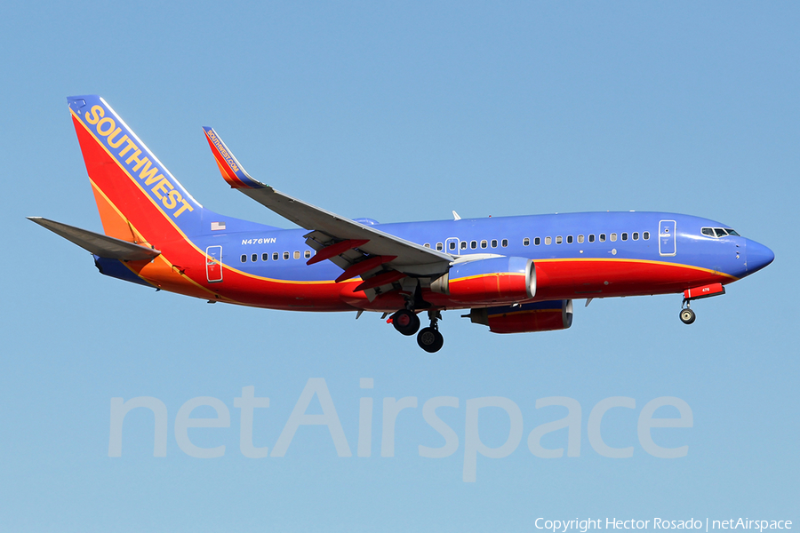 Southwest Airlines Boeing 737-7H4 (N476WN) | Photo 200398