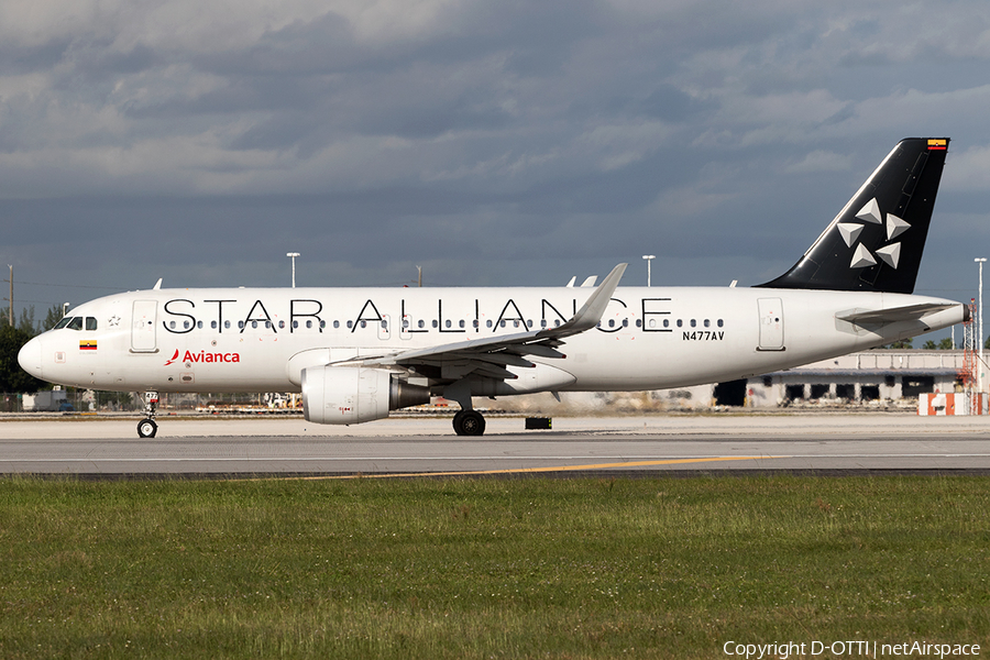 Avianca Airbus A320-214 (N477AV) | Photo 134462