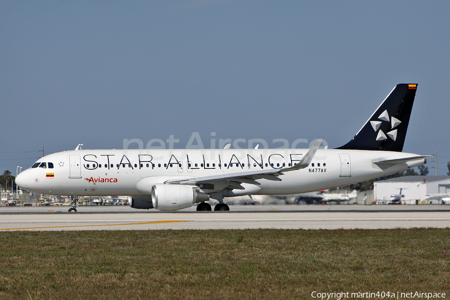 Avianca Airbus A320-214 (N477AV) | Photo 22282