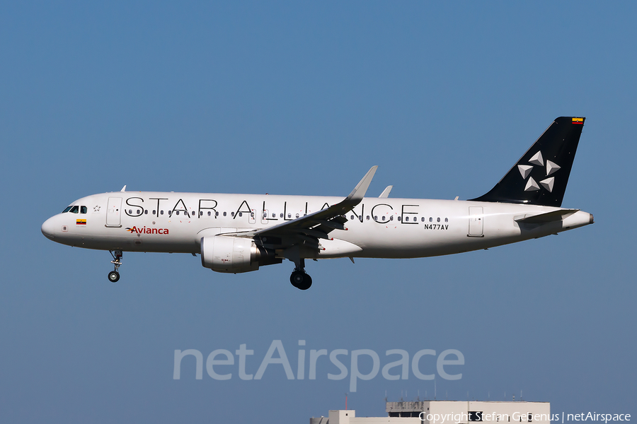 Avianca Airbus A320-214 (N477AV) | Photo 45898