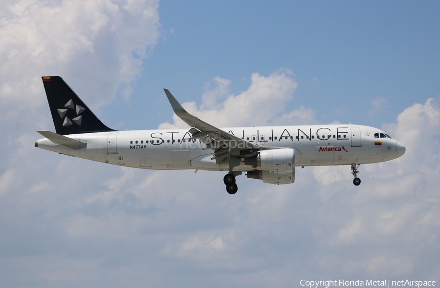 Avianca Airbus A320-214 (N477AV) | Photo 586989