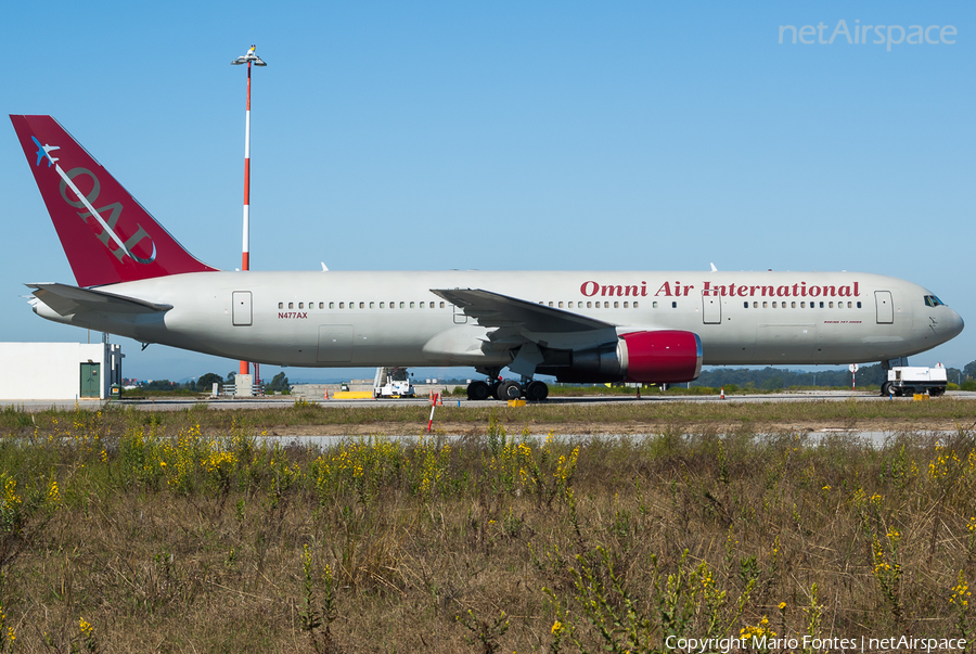 Omni Air International Boeing 767-3Q8(ER) (N477AX) | Photo 126405