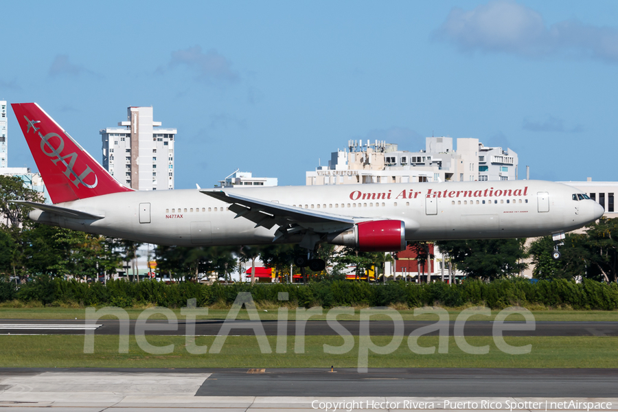 Omni Air International Boeing 767-3Q8(ER) (N477AX) | Photo 281477