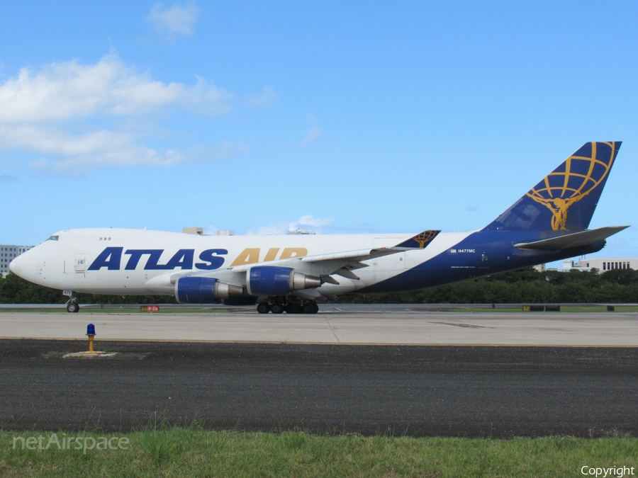 Atlas Air Boeing 747-47UF (N477MC) | Photo 485348