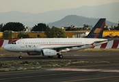 TACA International Airlines Airbus A319-132 (N477TA) at  Mexico City - Lic. Benito Juarez International, Mexico