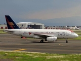 TACA International Airlines Airbus A319-132 (N477TA) at  Mexico City - Lic. Benito Juarez International, Mexico
