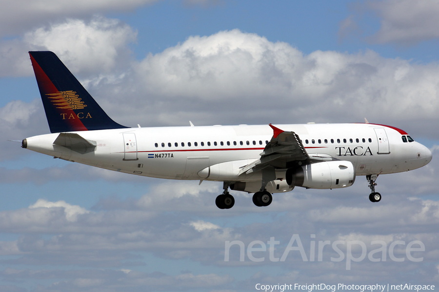 TACA International Airlines Airbus A319-132 (N477TA) | Photo 27534