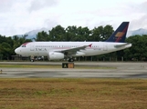 TACA International Airlines Airbus A319-132 (N477TA) at  San Pedro Sula - Ramon Villeda Morales International, Honduras