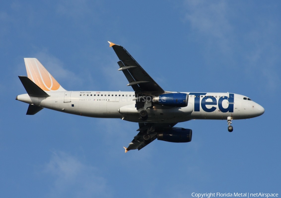 Ted Airbus A320-232 (N477UA) | Photo 300566