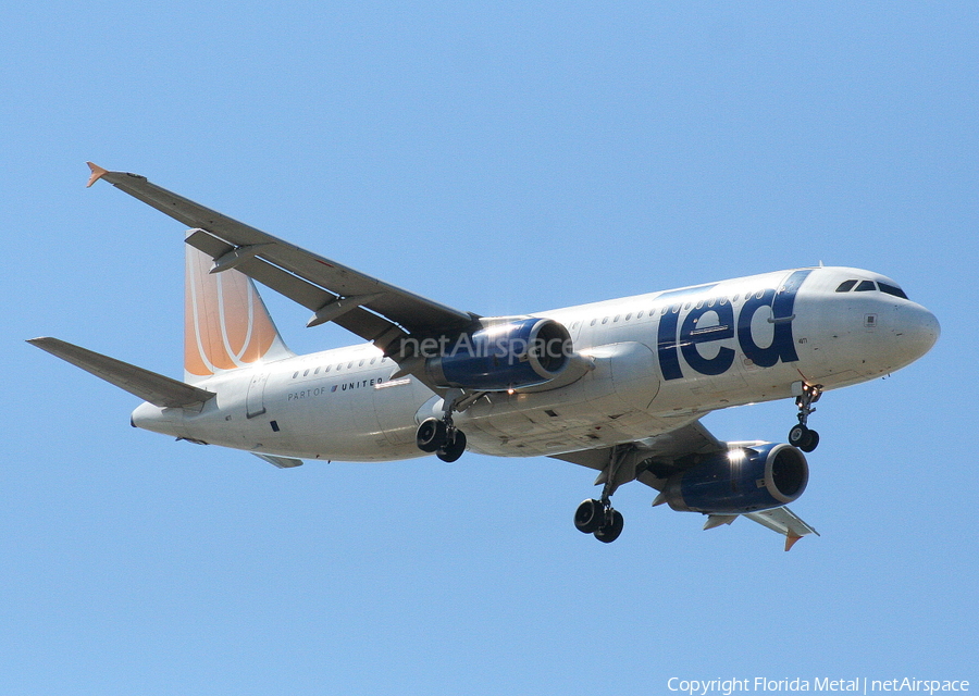Ted Airbus A320-232 (N477UA) | Photo 300565
