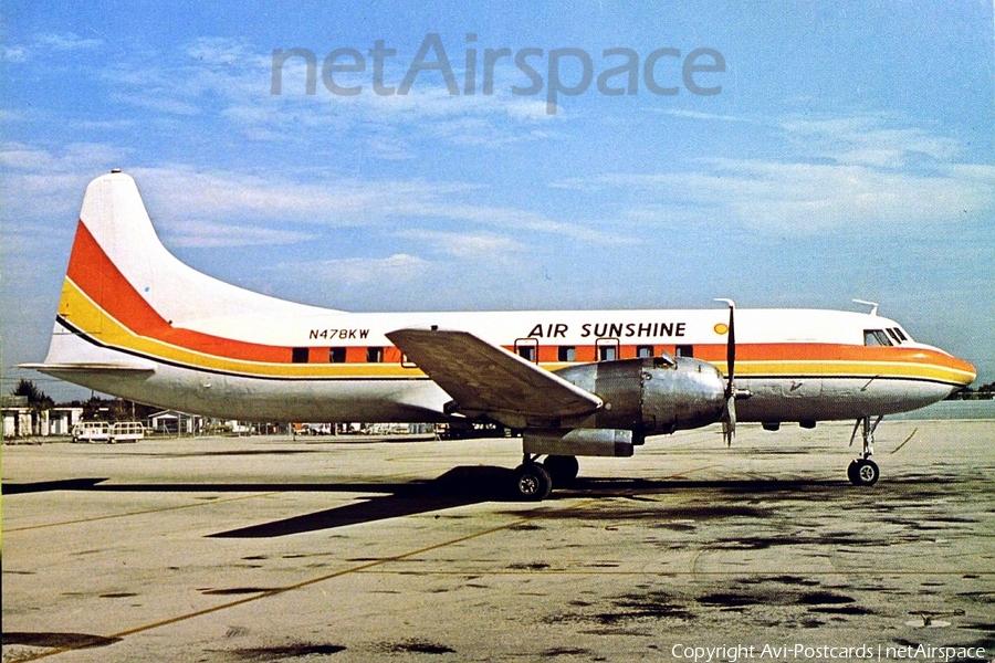 Air Sunshine Convair CV-440 (N478KW) | Photo 200389