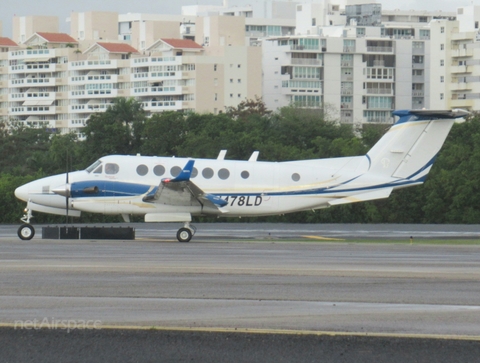 (Private) Beech King Air 350C (N478LD) at  San Juan - Luis Munoz Marin International, Puerto Rico