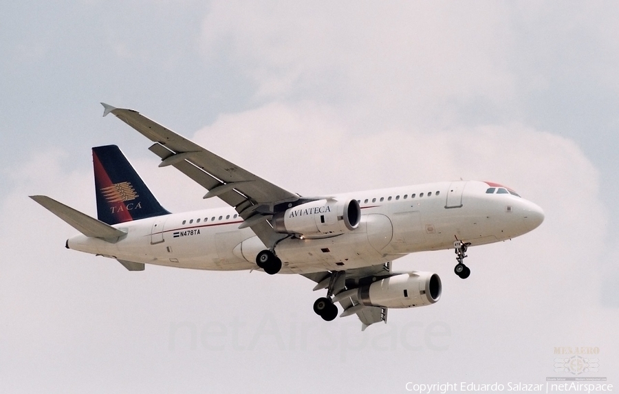 TACA International Airlines Airbus A319-132 (N478TA) | Photo 190625