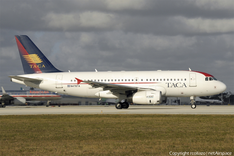 TACA International Airlines Airbus A319-132 (N478TA) | Photo 13545