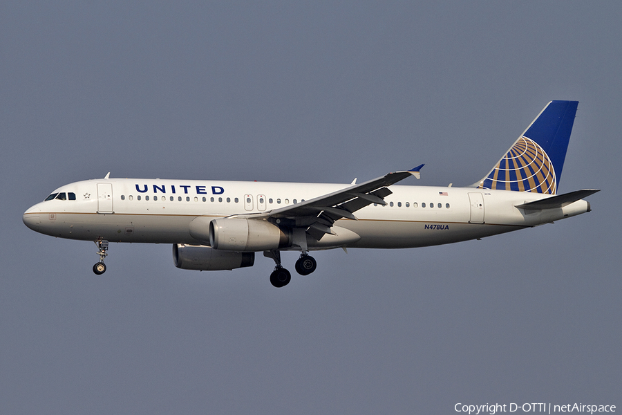 United Airlines Airbus A320-232 (N478UA) | Photo 385653