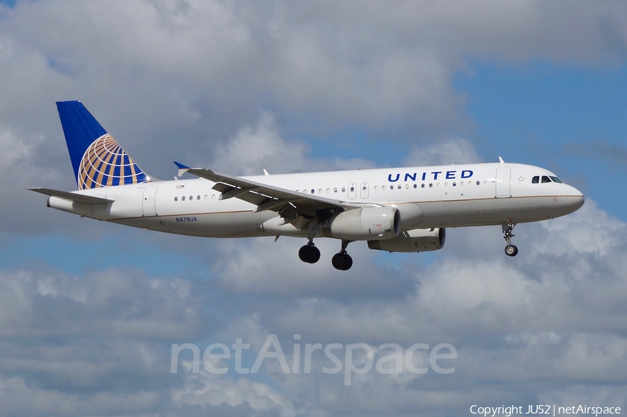 United Airlines Airbus A320-232 (N478UA) | Photo 291826