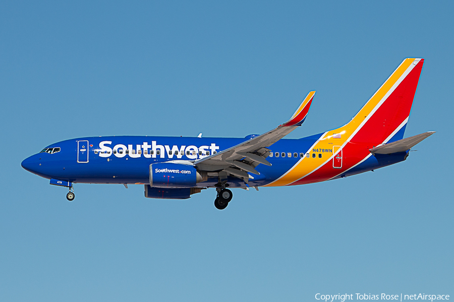 Southwest Airlines Boeing 737-7H4 (N478WN) | Photo 275120