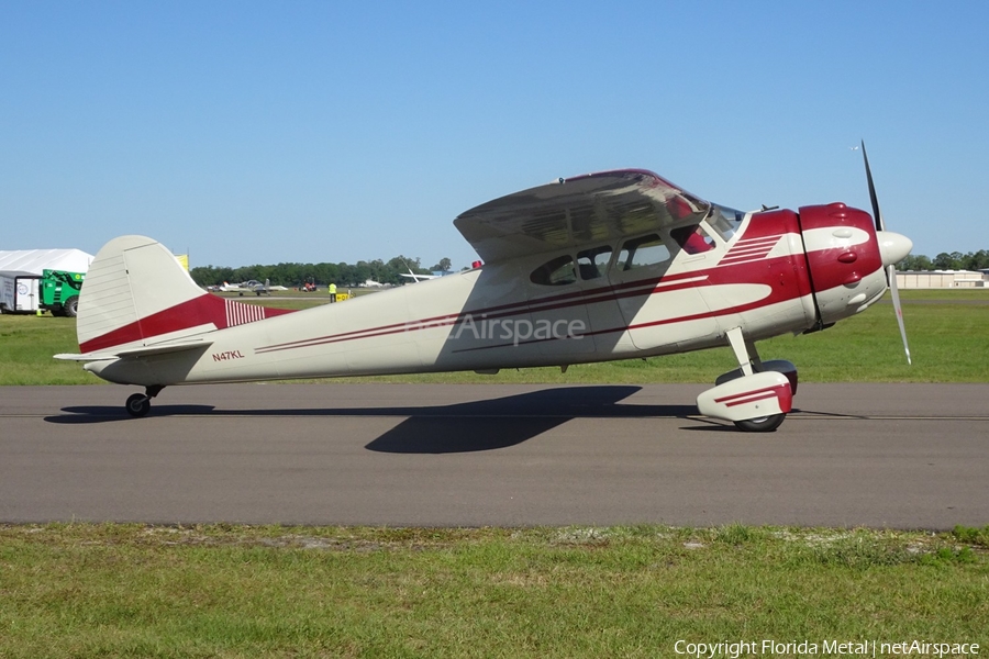 (Private) Cessna 195 (N47KL) | Photo 555465