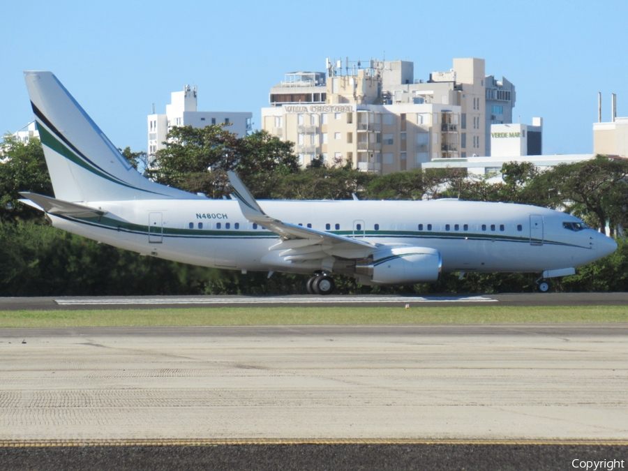 (Private) Boeing 737-72T(BBJ) (N480CH) | Photo 432525