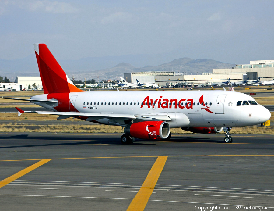Avianca Airbus A319-132 (N480TA) | Photo 265313