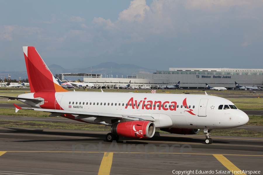 Avianca Airbus A319-132 (N480TA) | Photo 89138