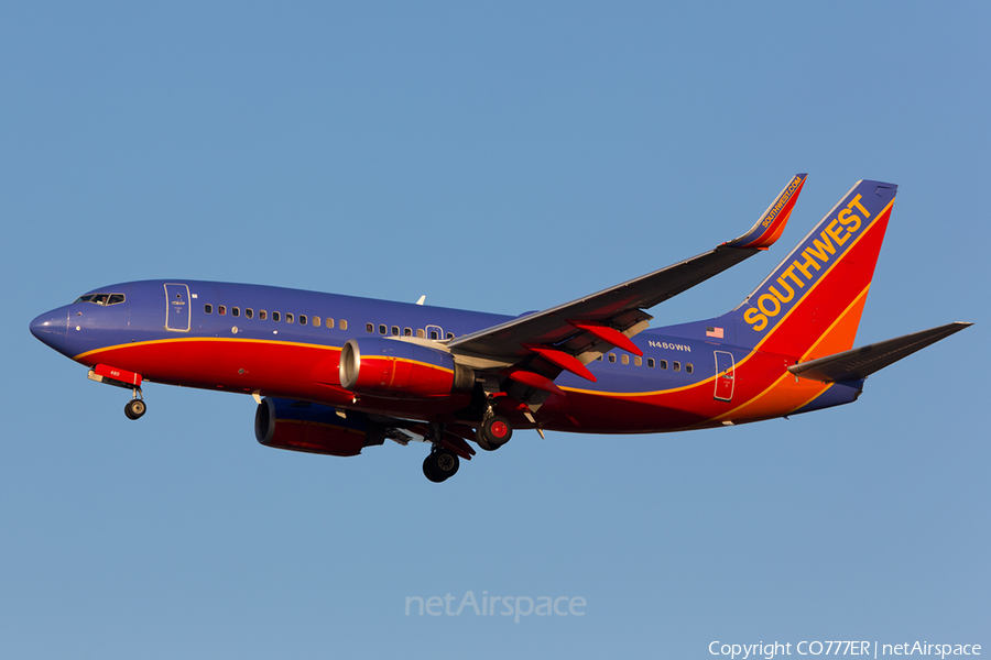 Southwest Airlines Boeing 737-7H4 (N480WN) | Photo 42465