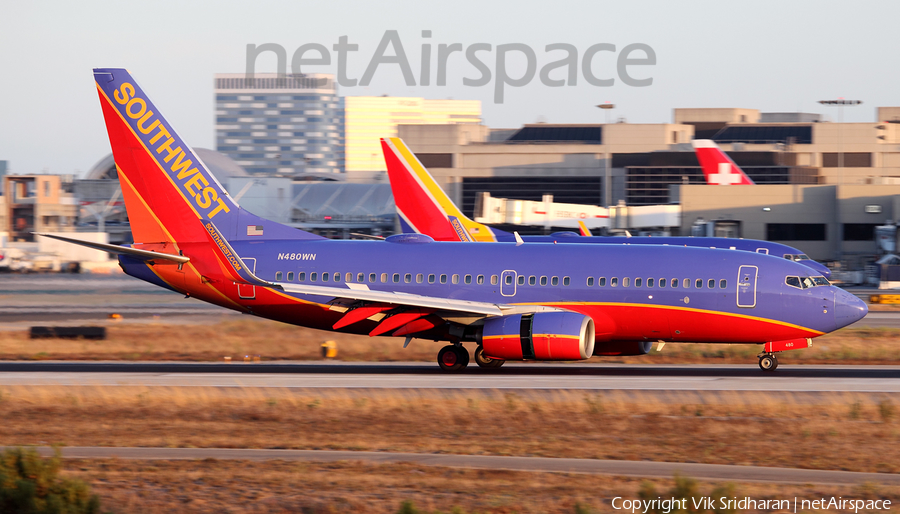 Southwest Airlines Boeing 737-7H4 (N480WN) | Photo 114741