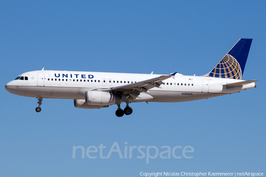 United Airlines Airbus A320-232 (N481UA) | Photo 127236