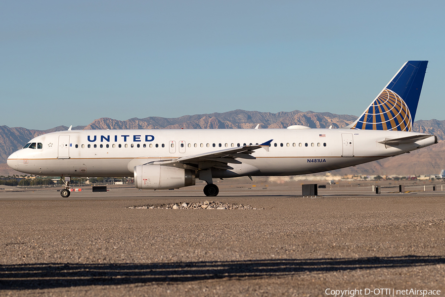 United Airlines Airbus A320-232 (N481UA) | Photo 200984