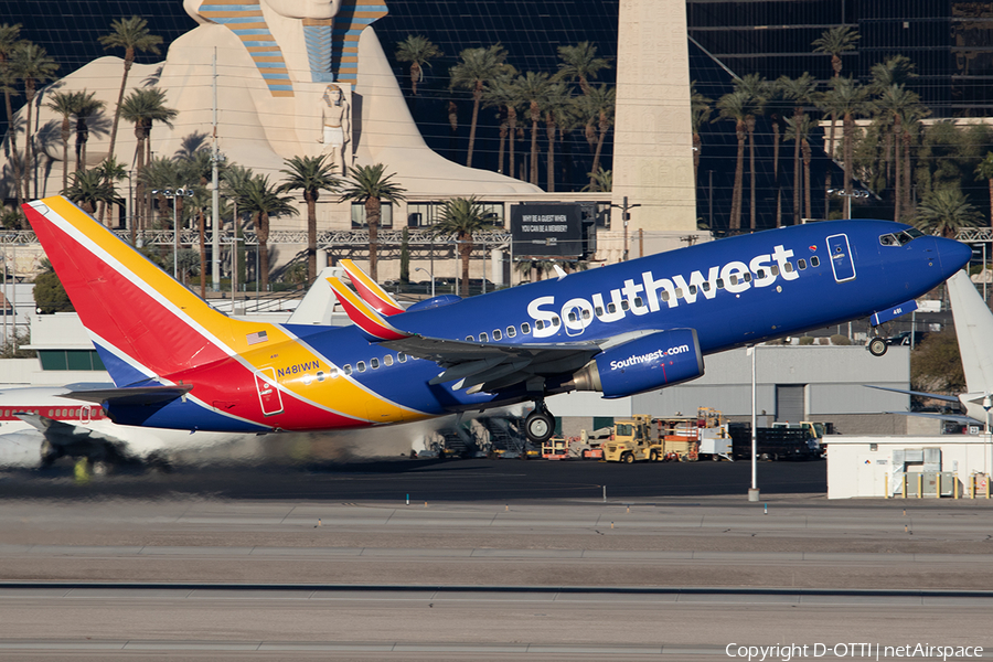 Southwest Airlines Boeing 737-7H4 (N481WN) | Photo 549694