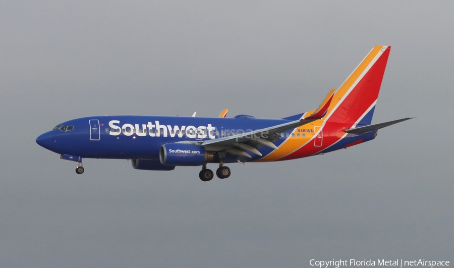 Southwest Airlines Boeing 737-7H4 (N483WN) | Photo 612973