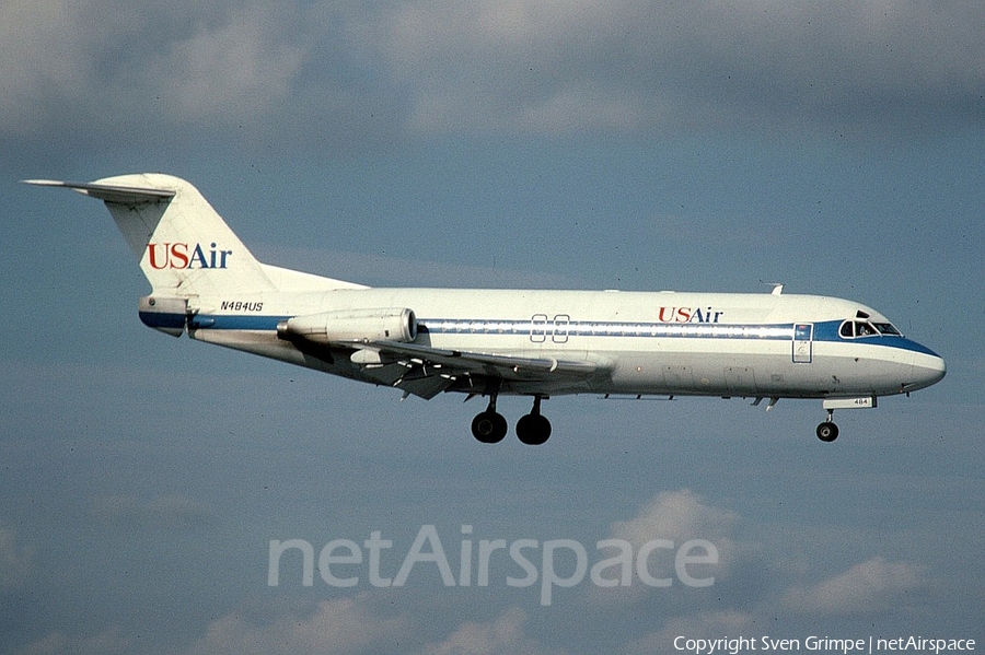 USAir Fokker F28-4000 Fellowship (N484US) | Photo 197501