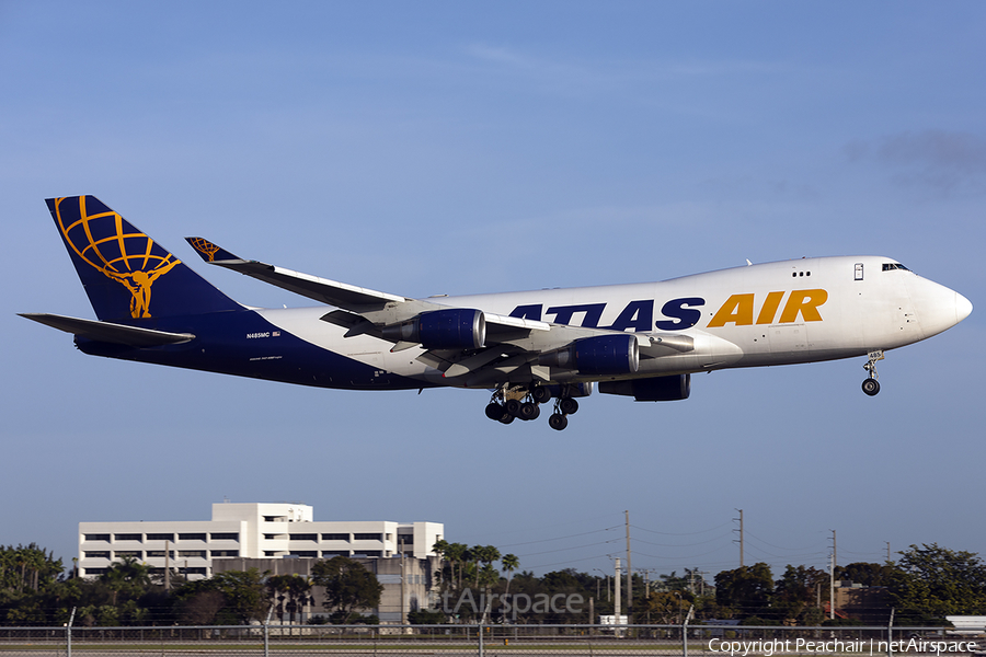 Atlas Air Boeing 747-45EF (N485MC) | Photo 377717