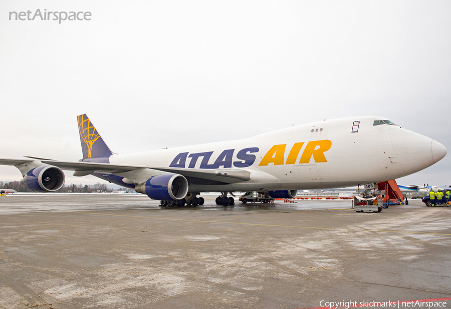 Atlas Air Boeing 747-45EF (N485MC) | Photo 285738