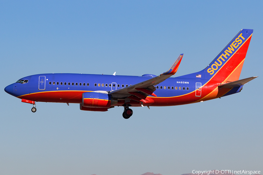 Southwest Airlines Boeing 737-7H4 (N485WN) | Photo 140424