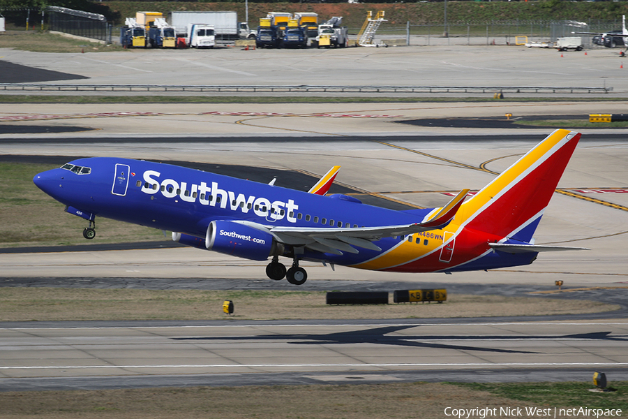Southwest Airlines Boeing 737-7H4 (N486WN) | Photo 308138