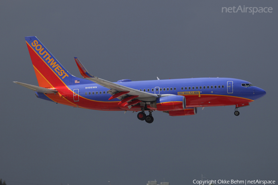 Southwest Airlines Boeing 737-7H4 (N486WN) | Photo 53919