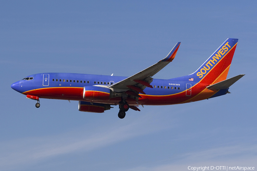Southwest Airlines Boeing 737-7H4 (N486WN) | Photo 278910