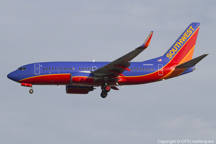 Southwest Airlines Boeing 737-7H4 (N486WN) | Photo 426202