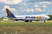 Polar Air Cargo Boeing 747-45EF (N487MC) at  Liege - Bierset, Belgium