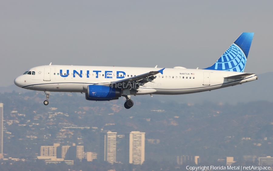 United Airlines Airbus A320-232 (N487UA) | Photo 666999
