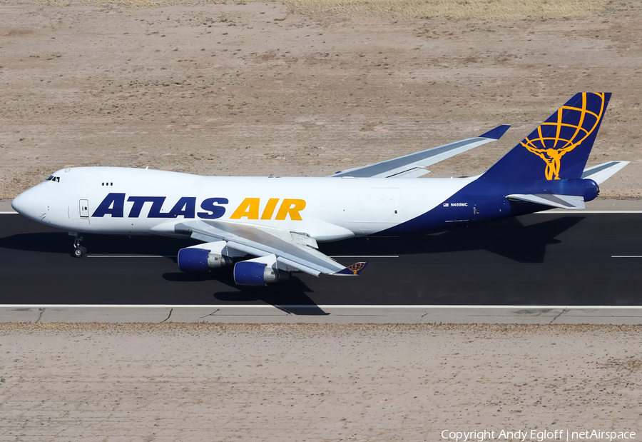Atlas Air Boeing 747-412F (N489MC) | Photo 422417