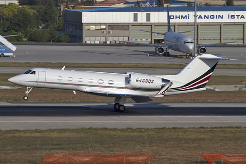 NetJets Gulfstream G-IV SP (N489QS) at  Istanbul - Ataturk, Turkey