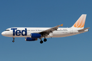 Ted Airbus A320-232 (N489UA) at  Las Vegas - Harry Reid International, United States