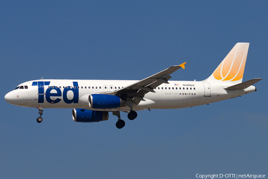 Ted Airbus A320-232 (N489UA) | Photo 181732